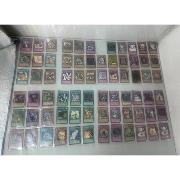 Yu-Gi-Oh Card Lot Binder Sheets YuGiOh Cards Lot Yugioh Trading Cards  Collection